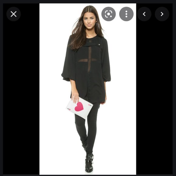 Kate Spade Taft Street Harriet Ace of Hearts red Card Wristlet bag nwot - Picture 4 of 8